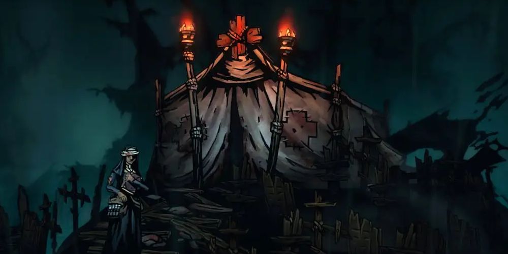 the healer at the field hospital of the tangle in darkest dungeon 2