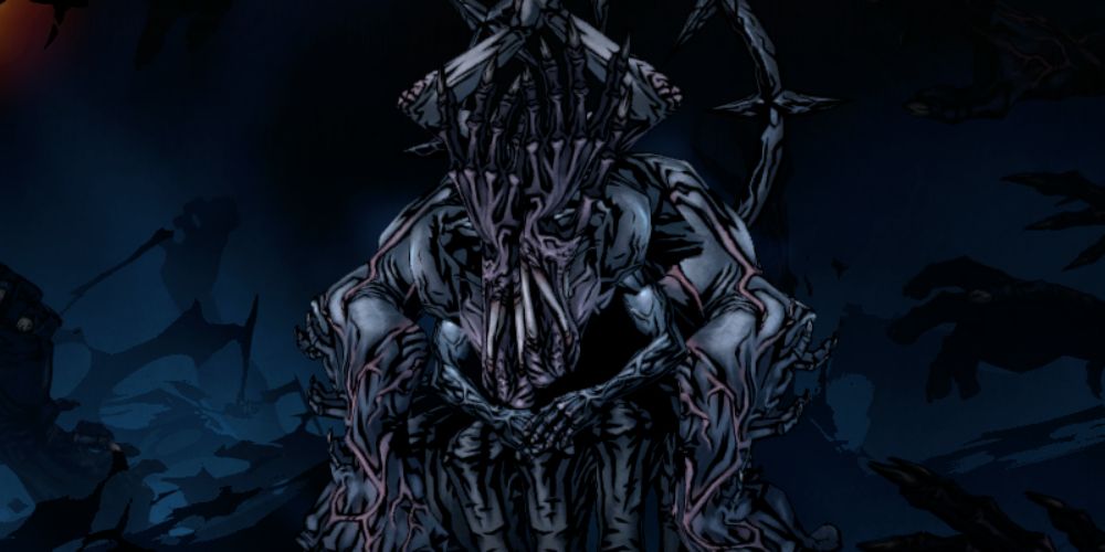 the first phase of the ravenous reach boss in darkest dungeon 2