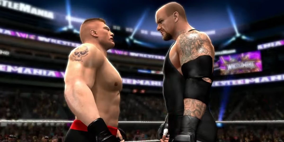 Defeat the Streak mode with Brock Lesnar in WWE 2K14.