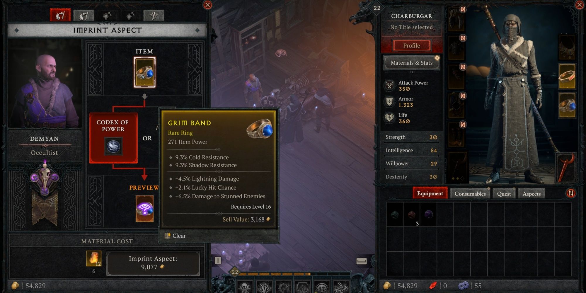 Occultist Legendary Imprinting Guide - Diablo 4