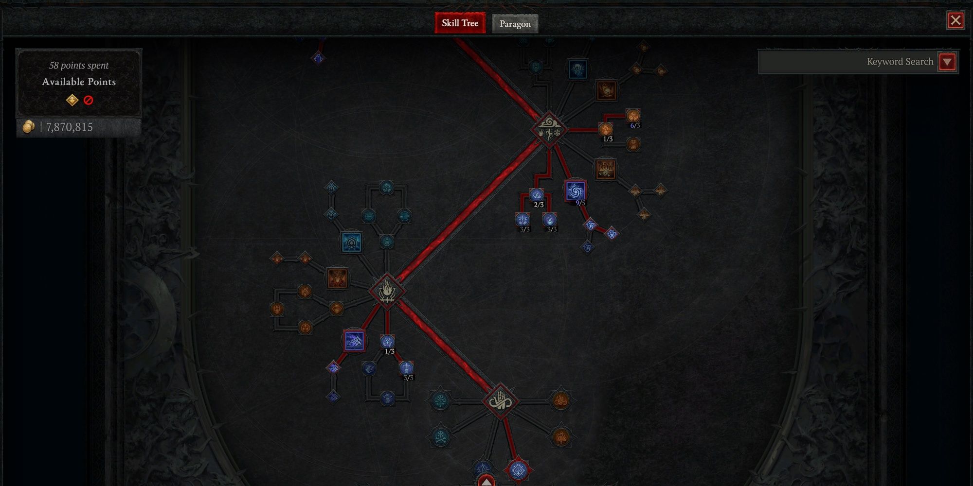 Diablo 4 Ball Lightning Build Skill Tree