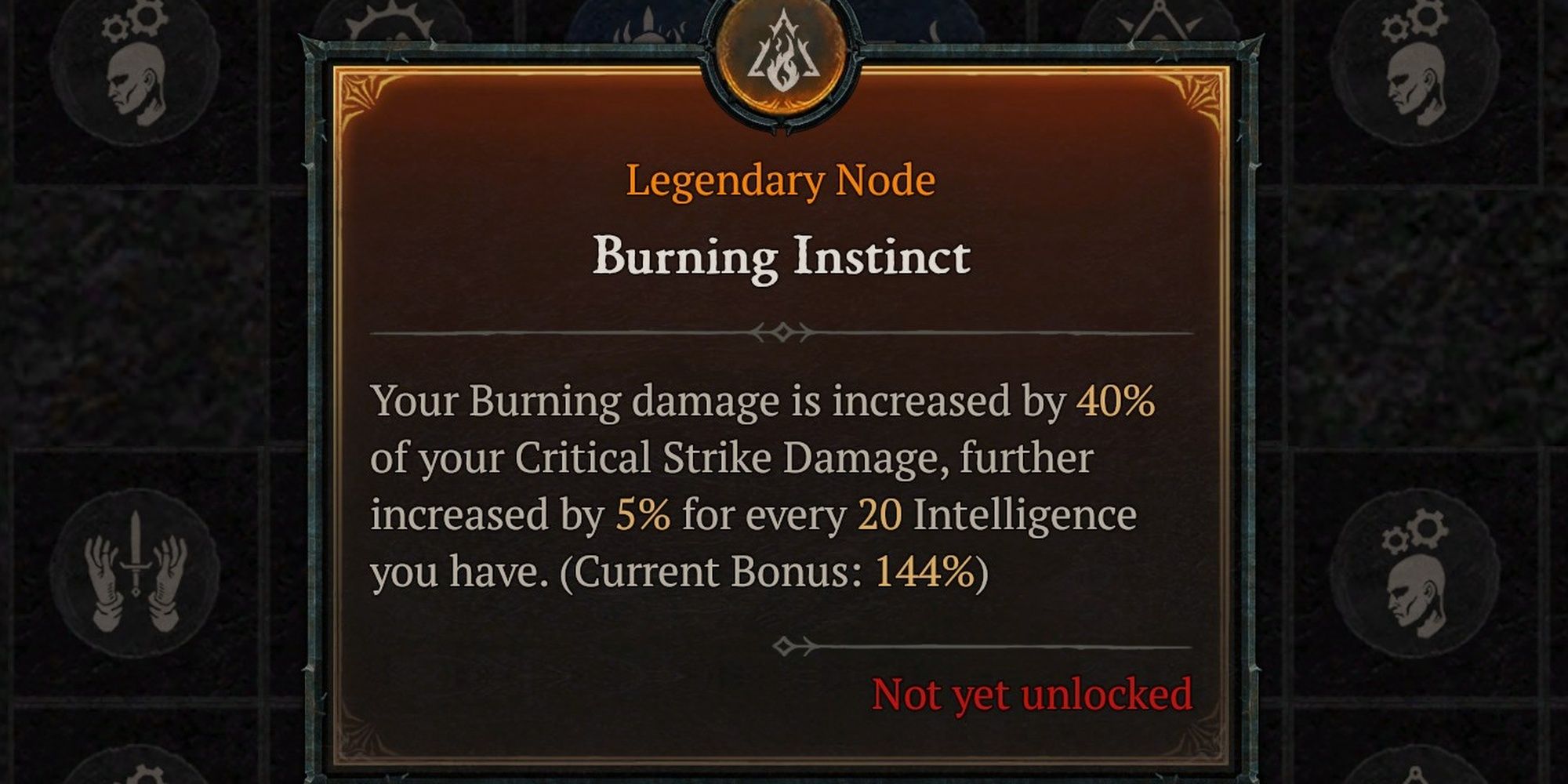 Diablo 4 Burning Instinct Paragon Node