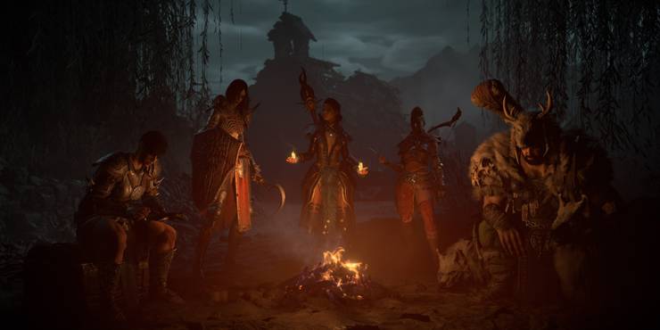 Diablo 4 Class Selection Screen