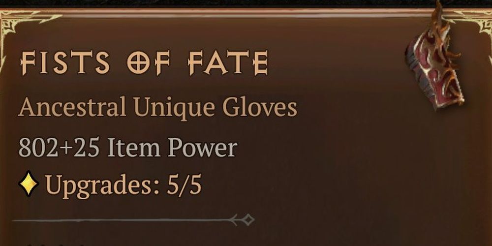 Diablo 4 Fists of Fate