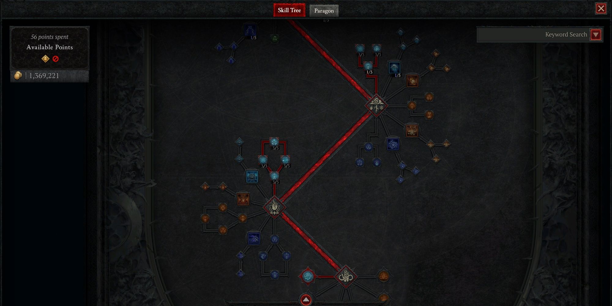 Diablo 4 Ice Shards Sorcerer Skill Tree