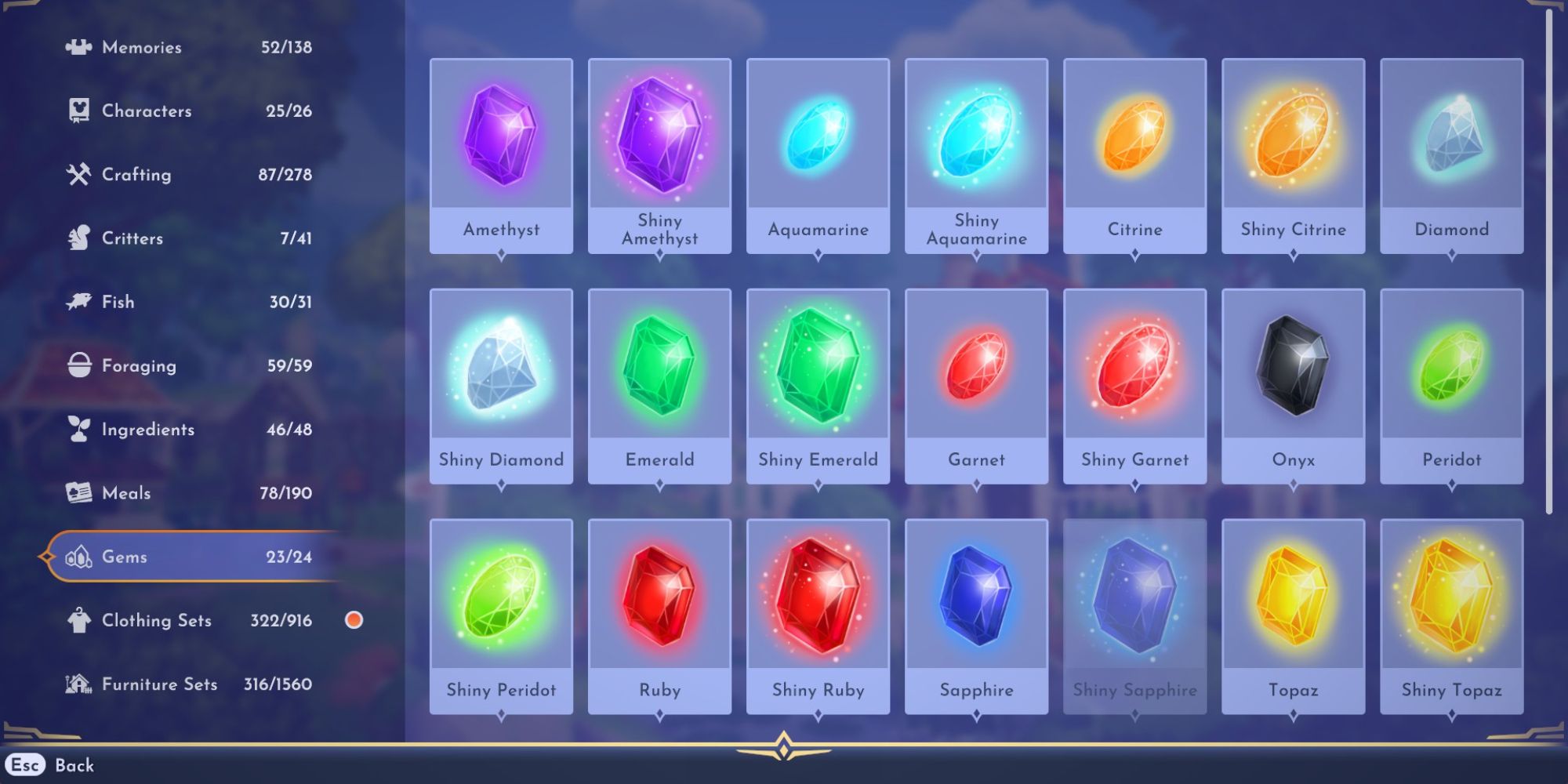 All Gem Locations In Disney Dreamlight Valley