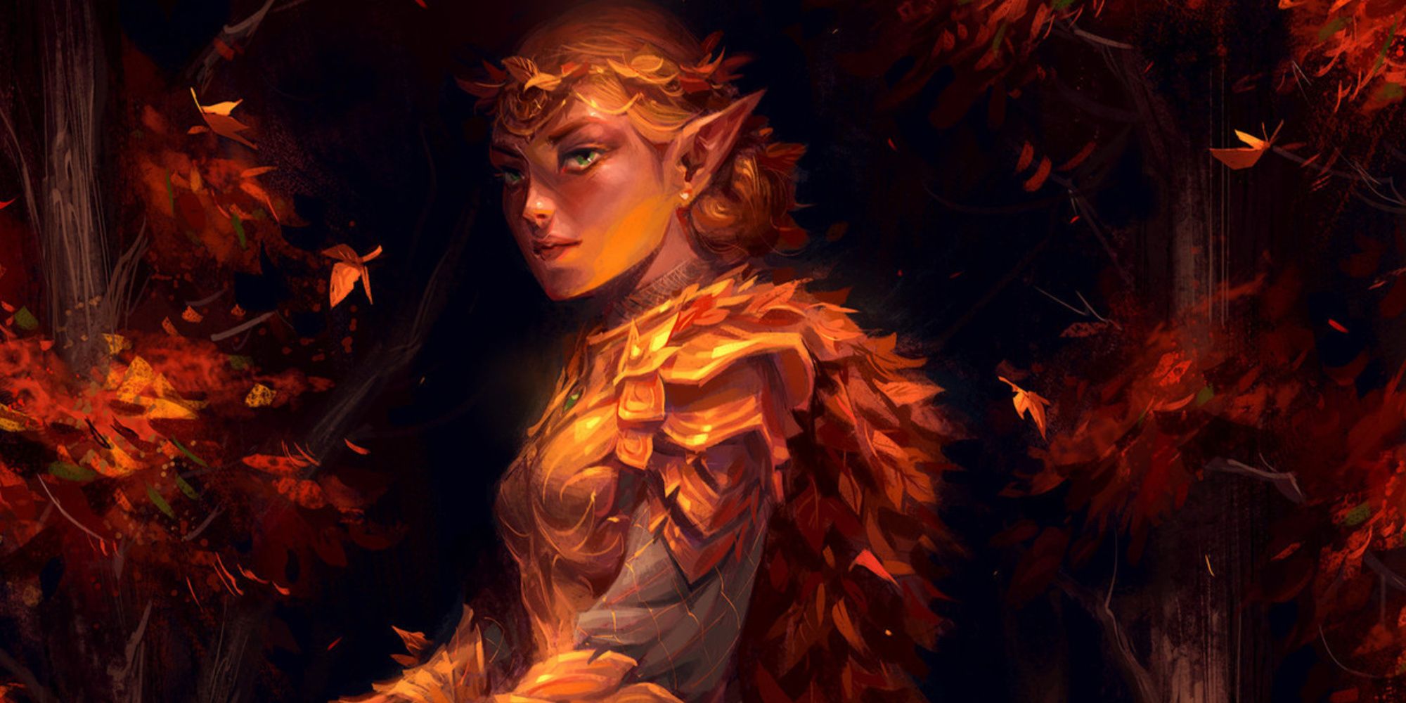 Dungeons & dragons Autumn Eladrin, of autumn, by Andrew Mar-1