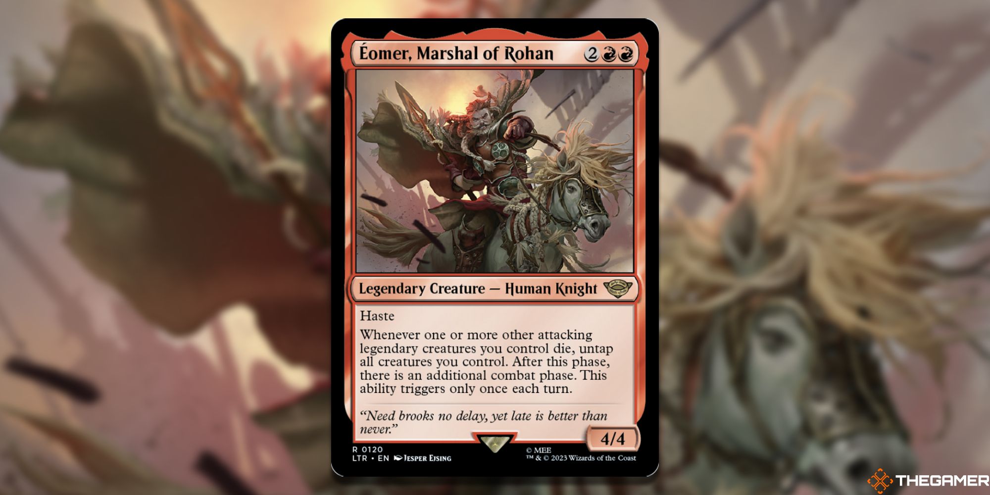 MTG: Eomer, Marshal of Rohan card