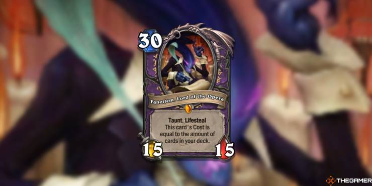 Fanottem, Lord of the Opera Hearthstone Card