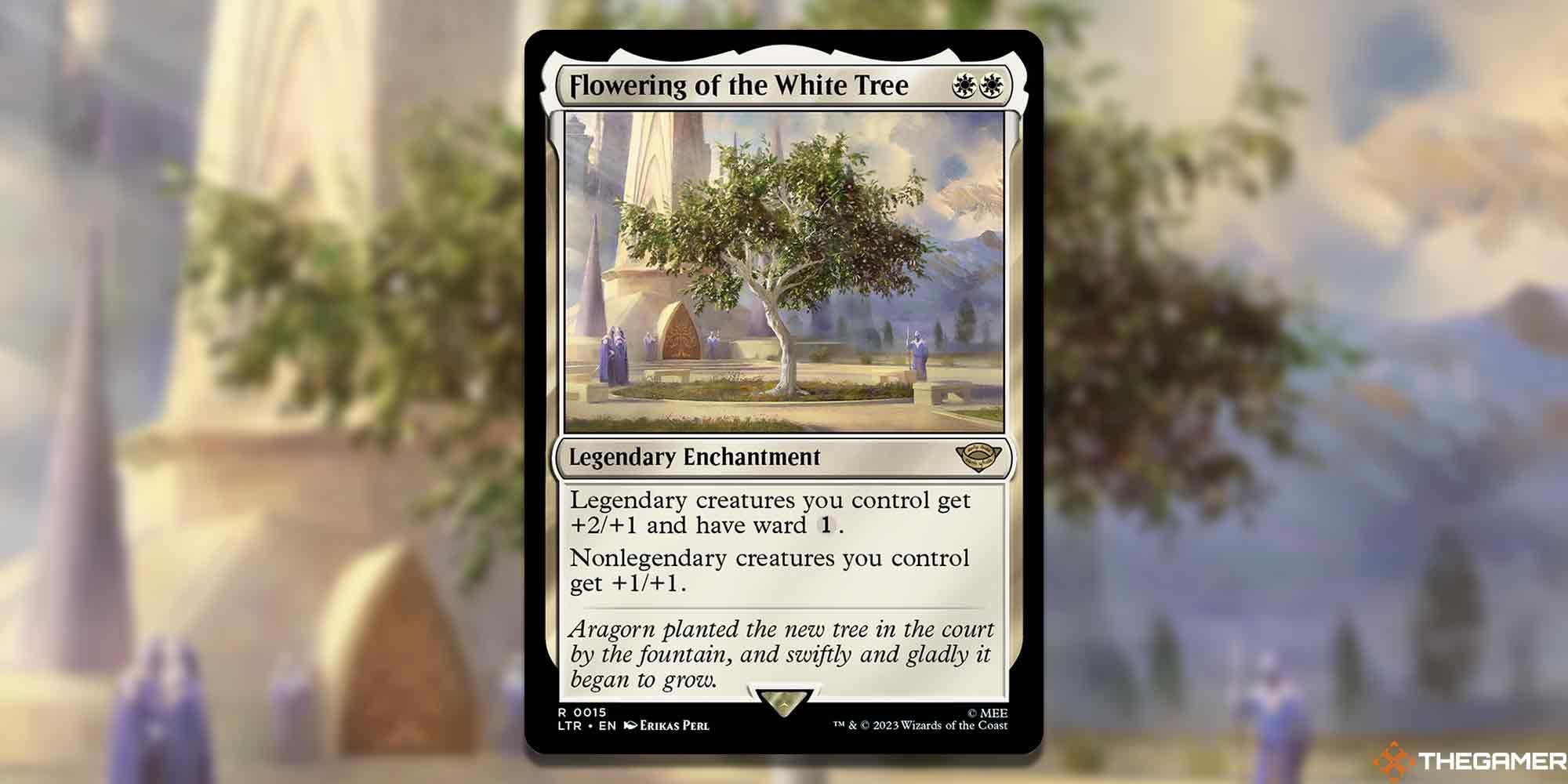 Flowering Of The White Tree