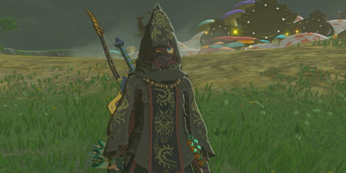 Link wearing the Depths Armor