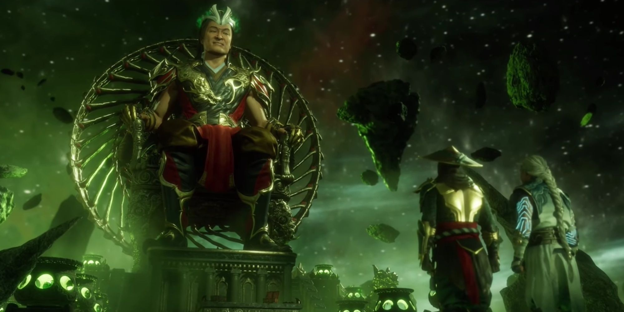 Mortal Kombat 11: Shang Tsung Ruling The Universe In His Ending