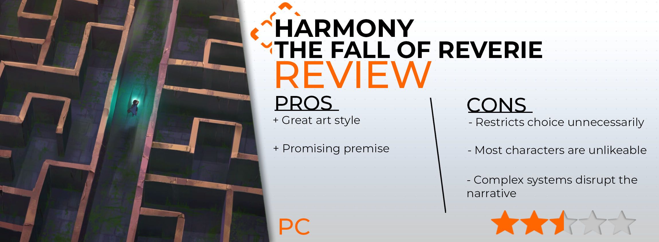 Harmony rating 2.5/5
