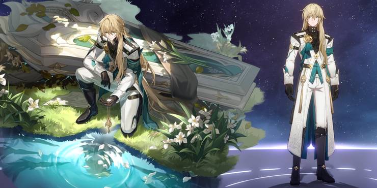 Honkai Star Rail Luocha Splash and Menu Art