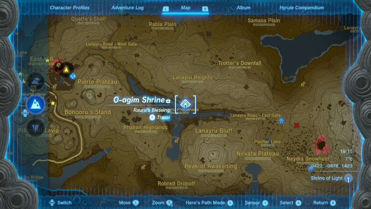 How To Complete The Lanayru Road Crystal And Unlock O-Ogim Shrine