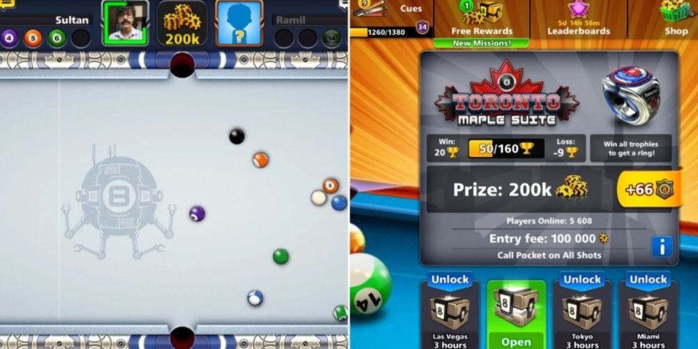 In-game Images From 8 Ball Pool