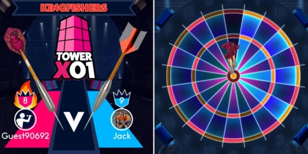 In-game Images From Darts Of Fury