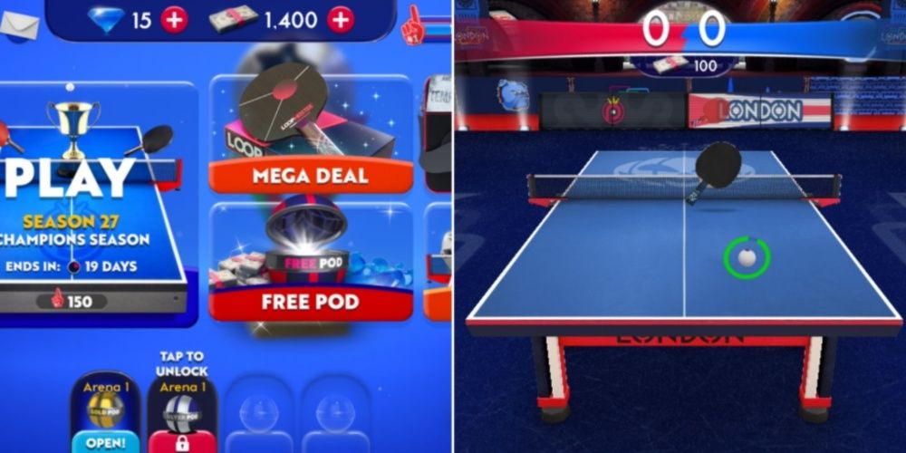 In-game Images From Ping Pong Fury