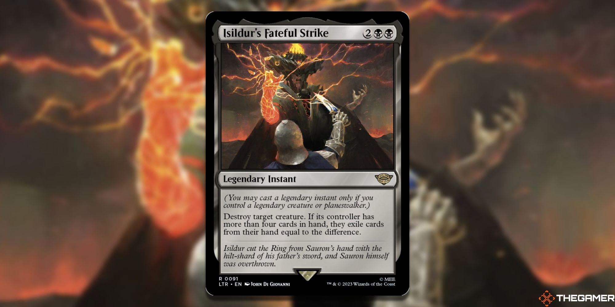 MTG: Card “Isildur’s Fateful Strike”