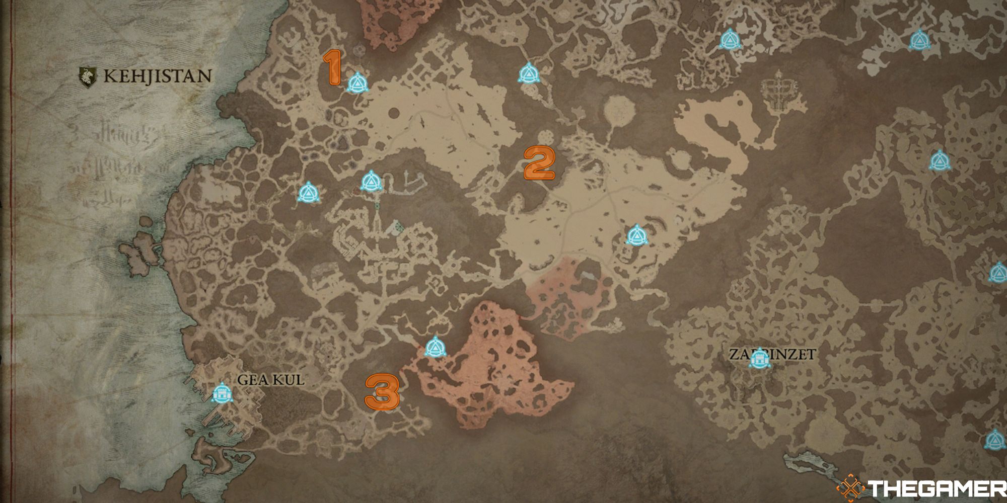 Where To Find Every Stronghold In Diablo 4