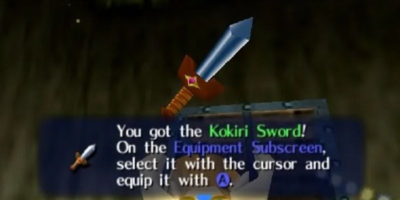 Kokiri Sword Ocarina of Time
