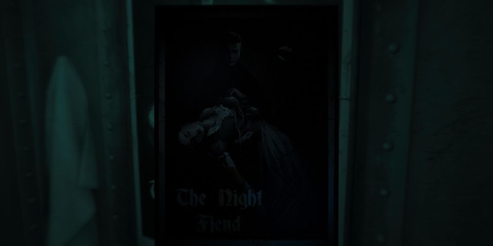 the poster for the night fiend in layers of fear 2023