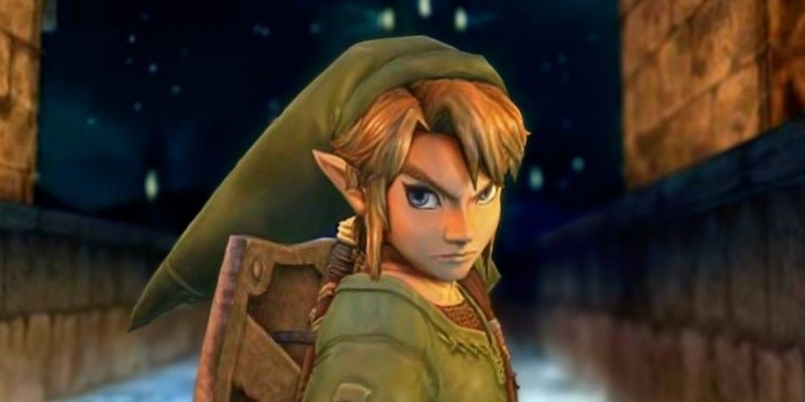 Link in Legend of Zelda Twilight Princess trailer at E3 2004