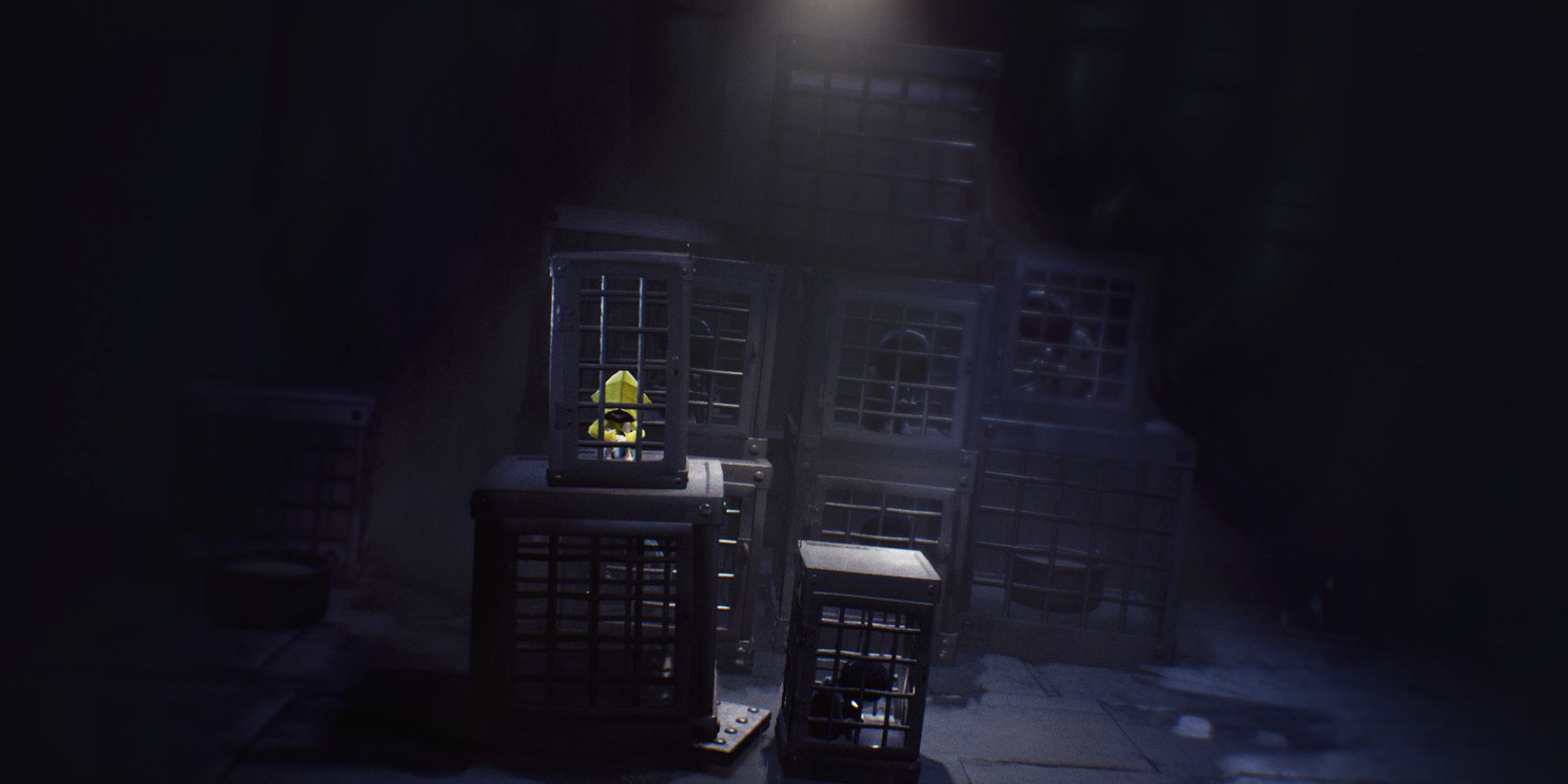 little nightmares six and the runaway kid in cages