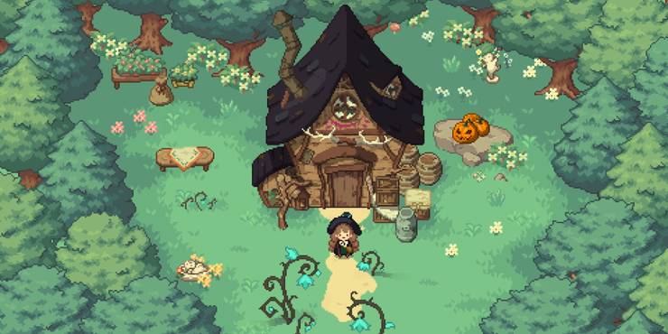 little-witch-in-the-woods-ellie-standing-outside-house.jpg (740×370)