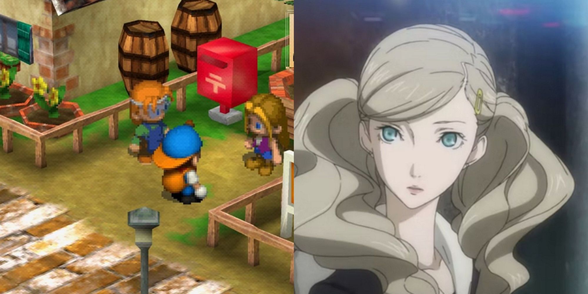 Longest Games Featured Split Image Of Harvest Moon And Persona 5