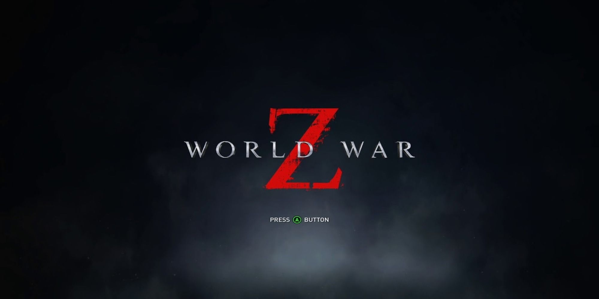 World War Z Start Screen