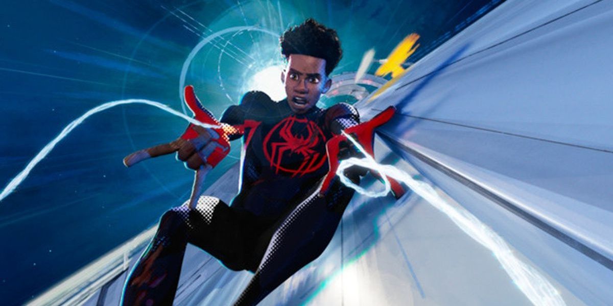 Miles Morales across the spider-verse 