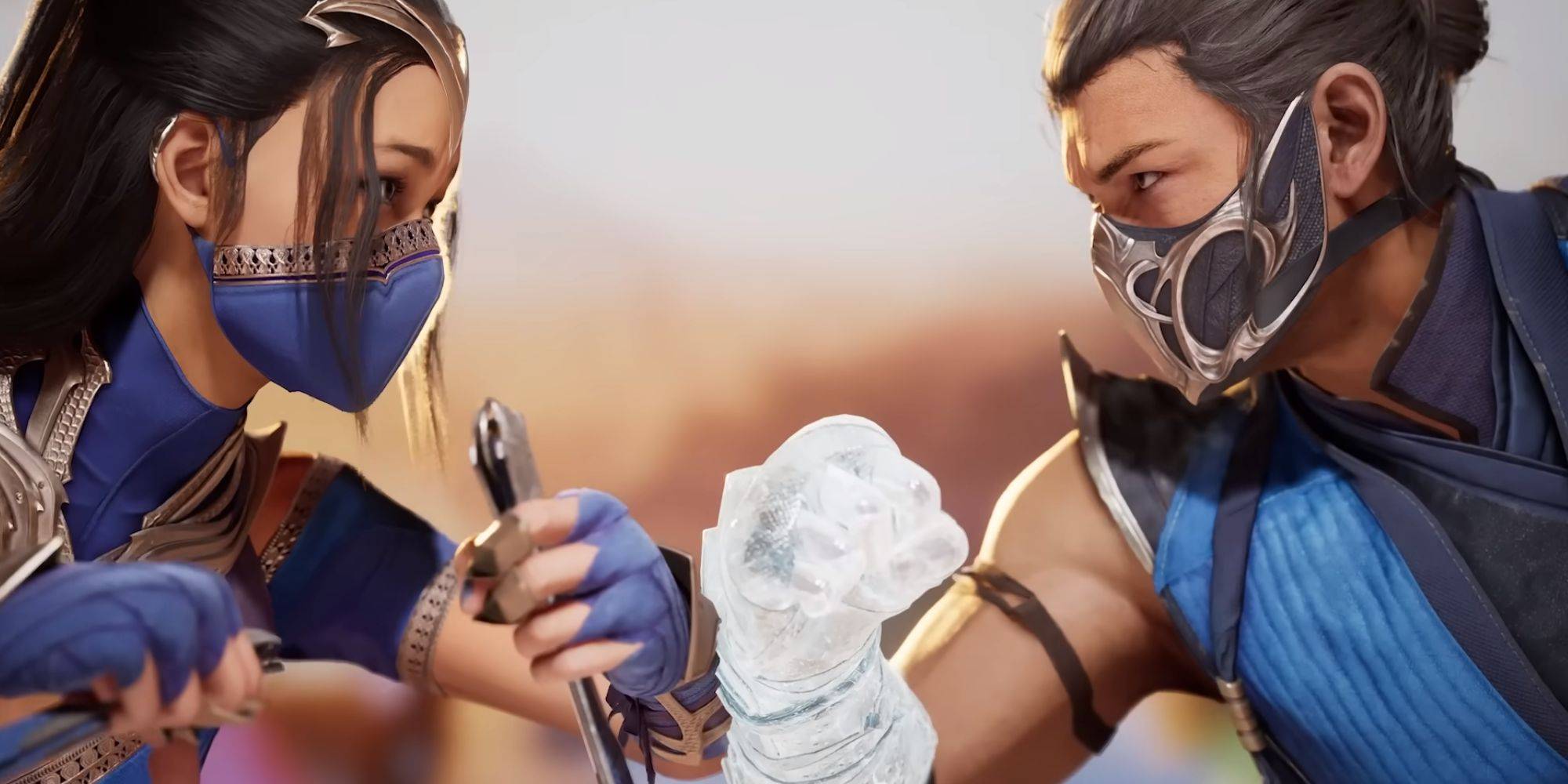 Kitana and sub zero