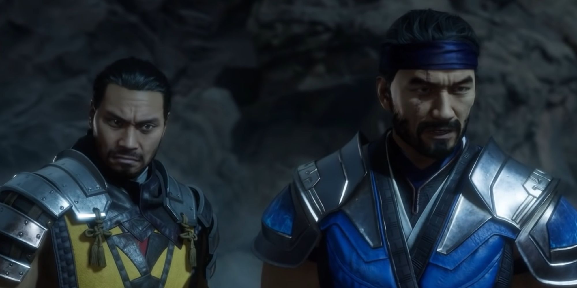 Mortal Kombat 11 Screenshot of Scorpion and Sub-Zero