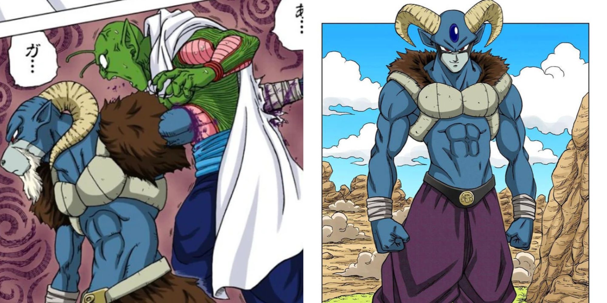 Old And Young Moro From The Dragon Ball Super Manga
