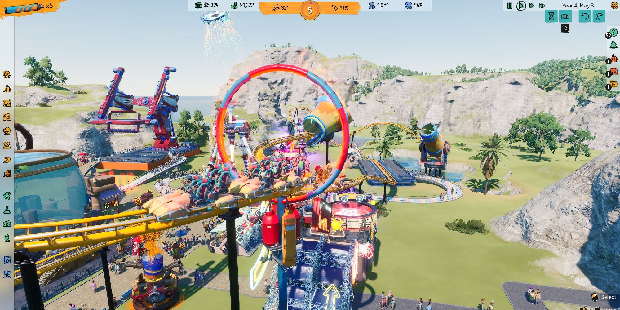 How To Make A Roller Coaster In Park Beyond