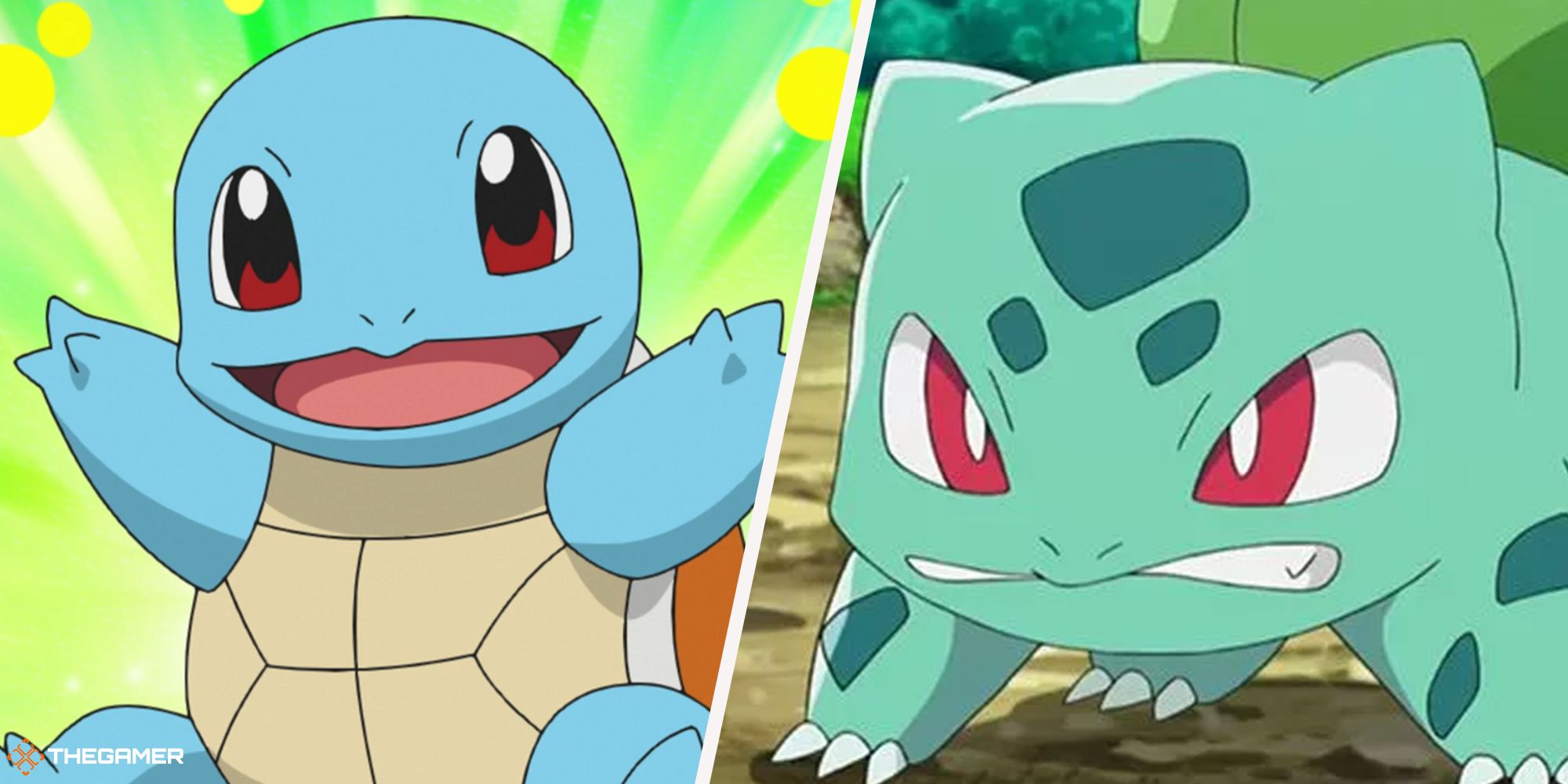 Pokemon - Bulbasaur and Squirtle