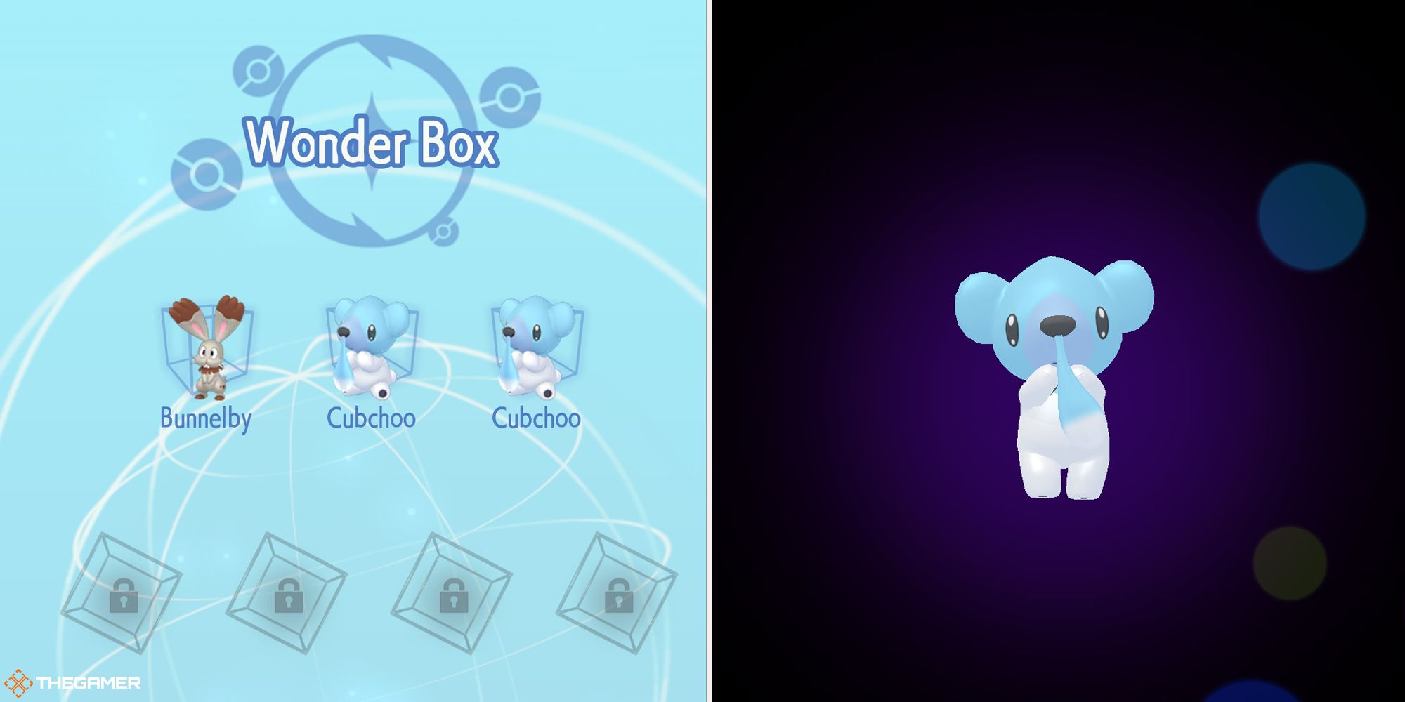 Pokemon Home - Wonder Box Trade, random