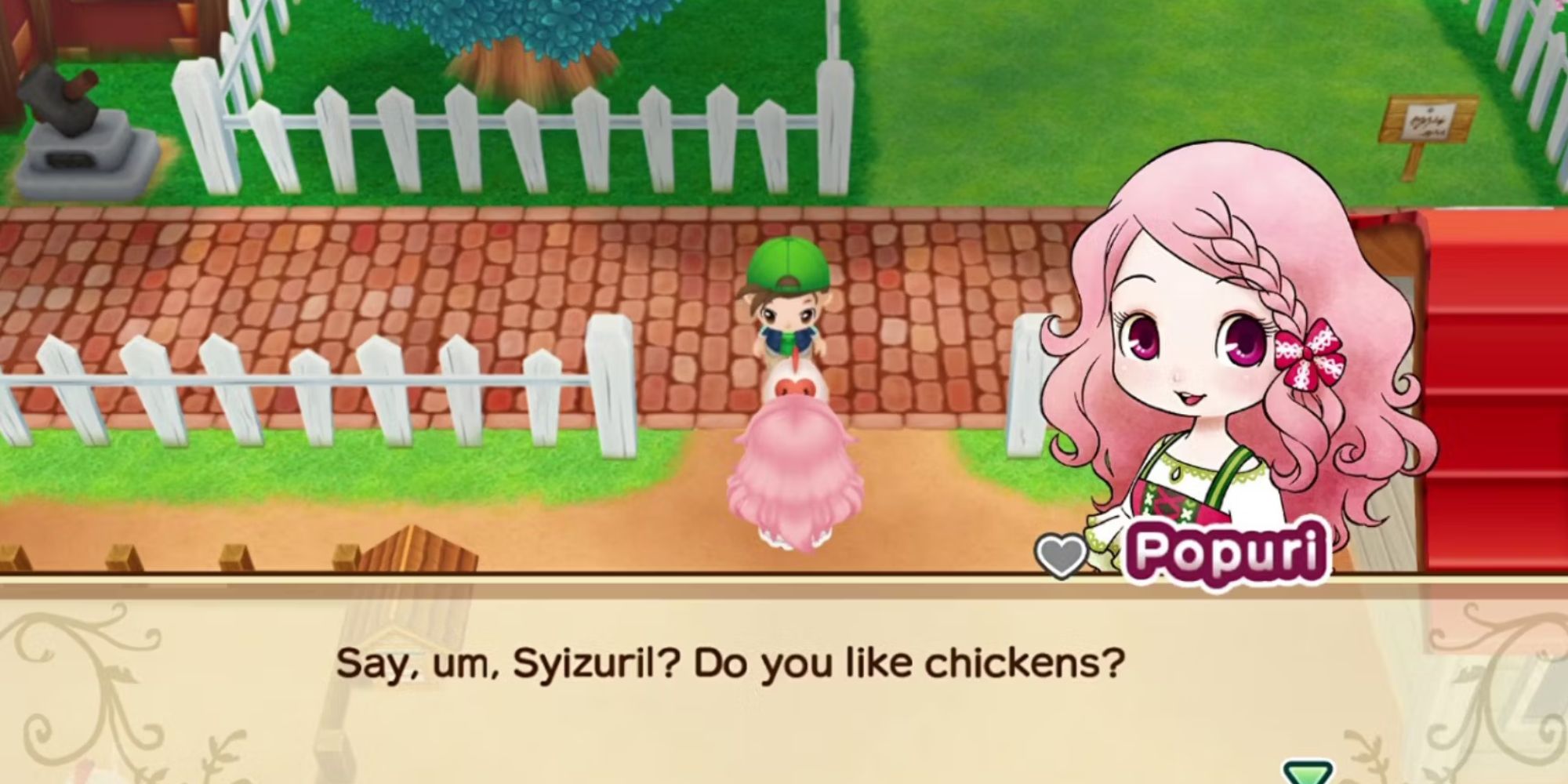 Peppers in Story of Seasons Friends of Mineral Town