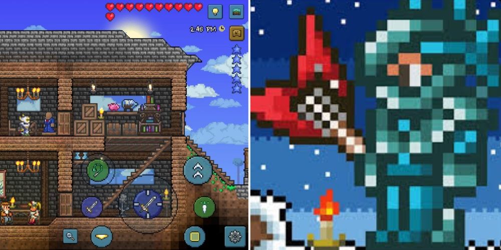 Promo Images For Terraria Mobile