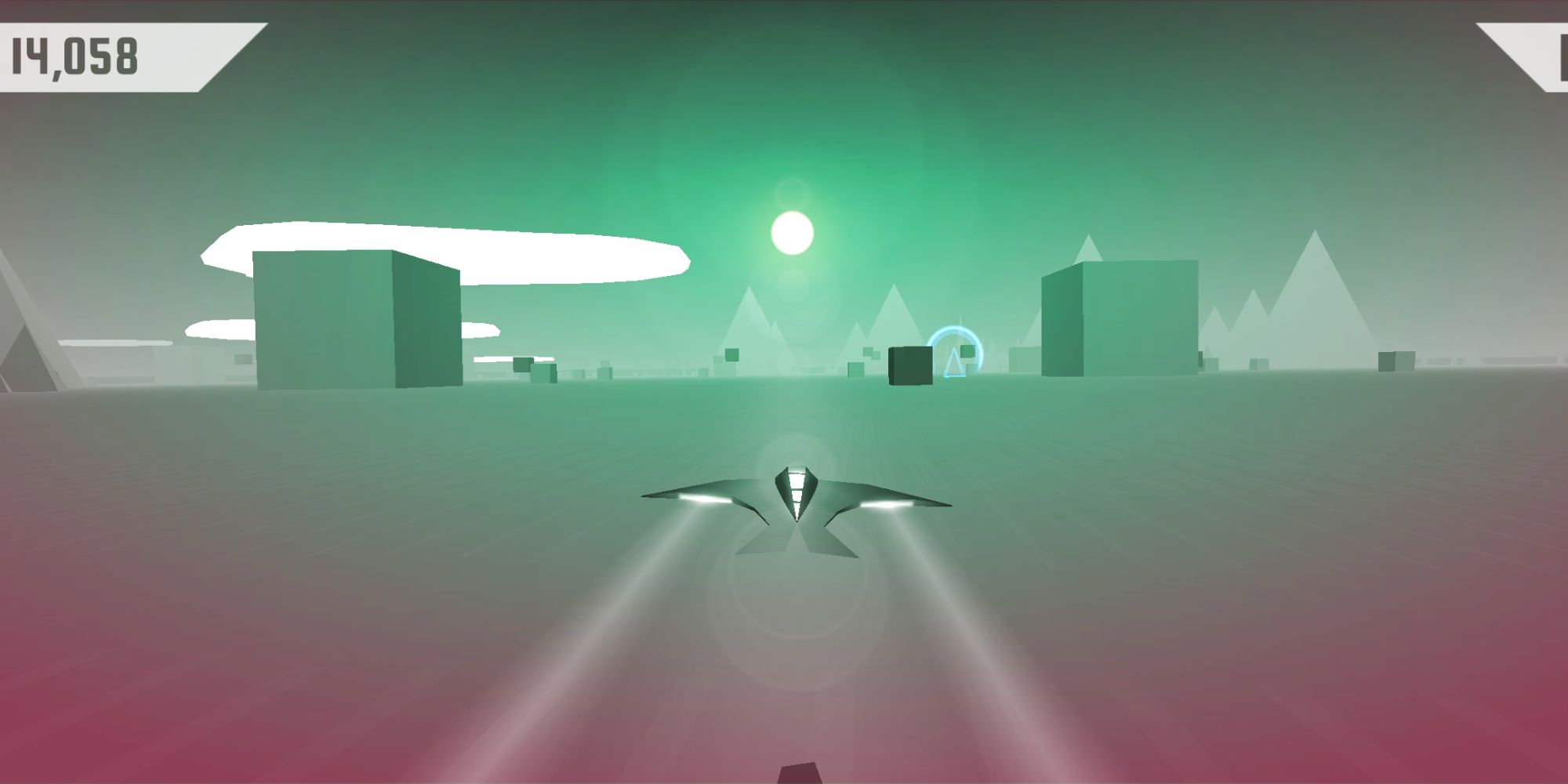 a solar powered-craft (swallow) hurtling towards the sun from race the sun challenge edition