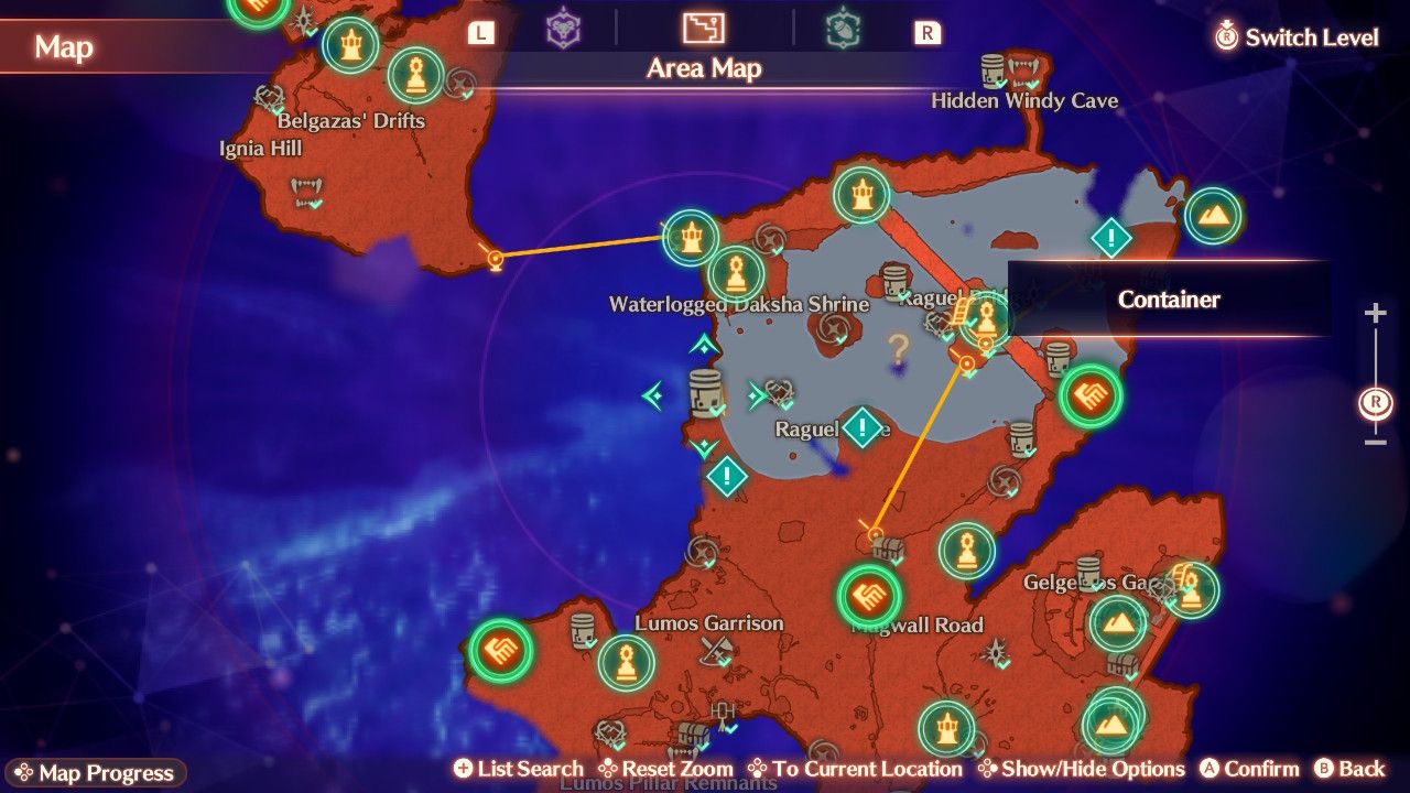 Nopon Medal location in Ragmos Desert in Xenoblade Chronicles 3: Future Redeemed.
