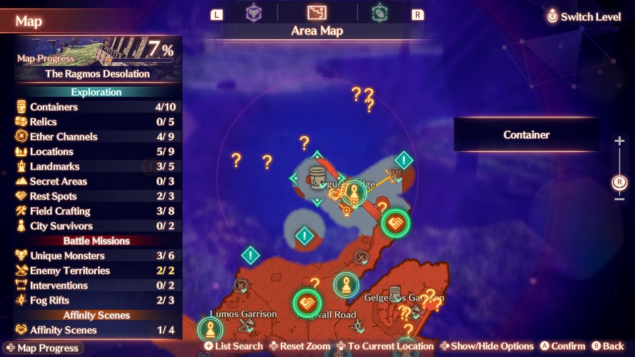 Nopon Medal location in Ragmos Desert in Xenoblade Chronicles 3: Future Redeemed.