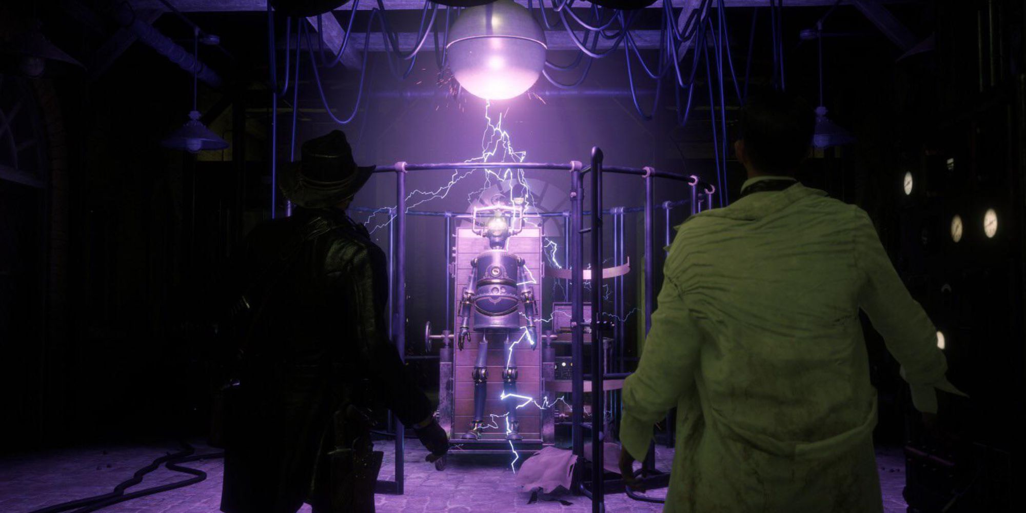 Red Dead Redemption 2 Screenshot of Robot Coming Alive