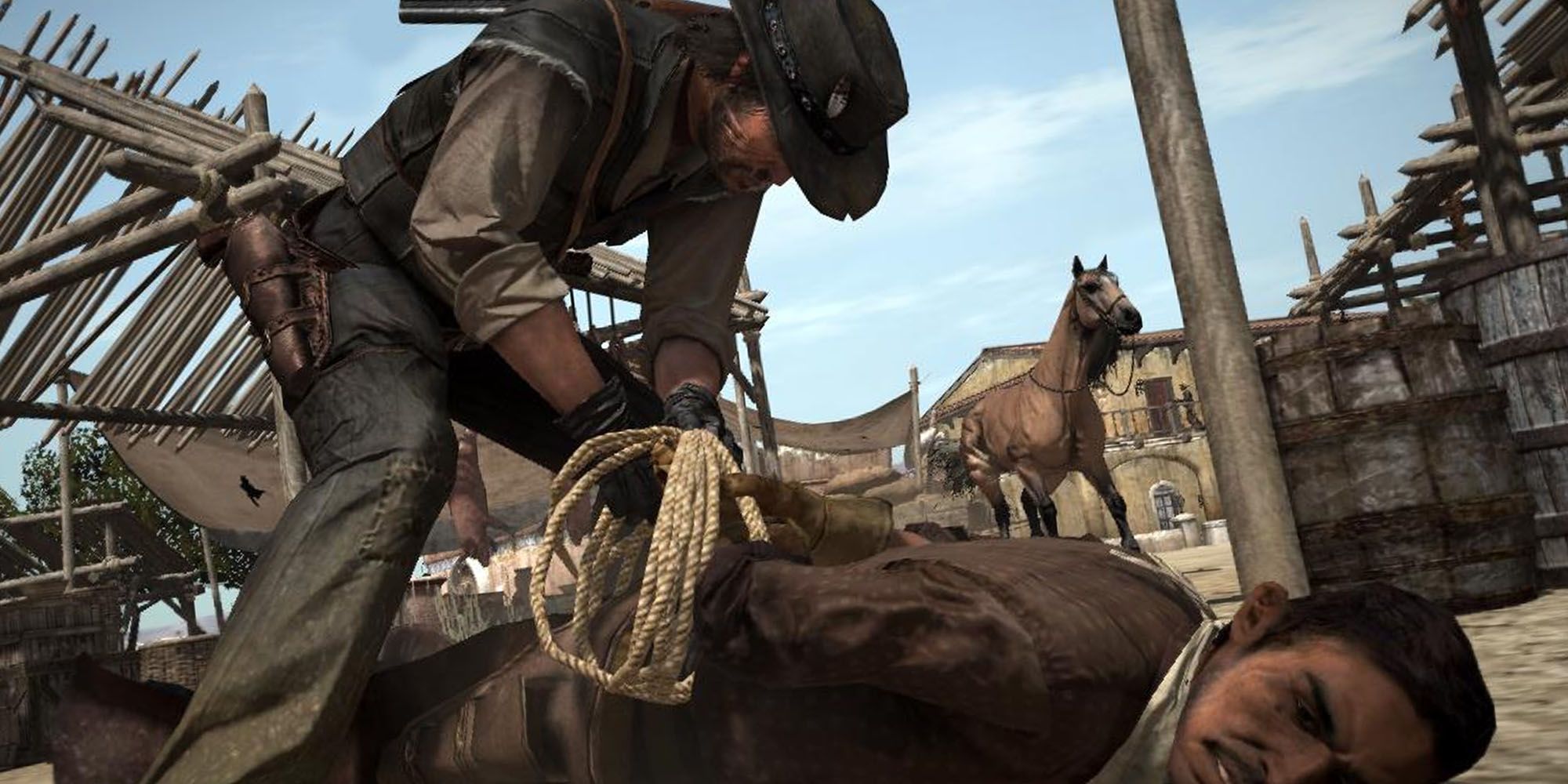 Red Dead Redemption In RDR2 Engine Shows The Remake We Should've Had