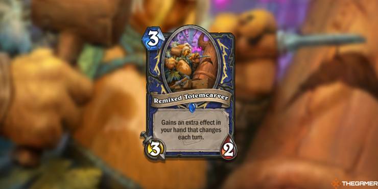 Remixed Totemcarver Hearthstone Card
