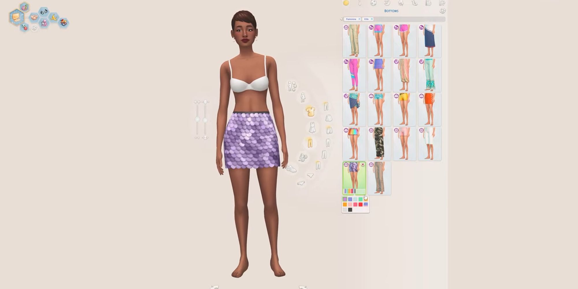 The Sims Resource - (Teen) Vintage Style Bikini - Set