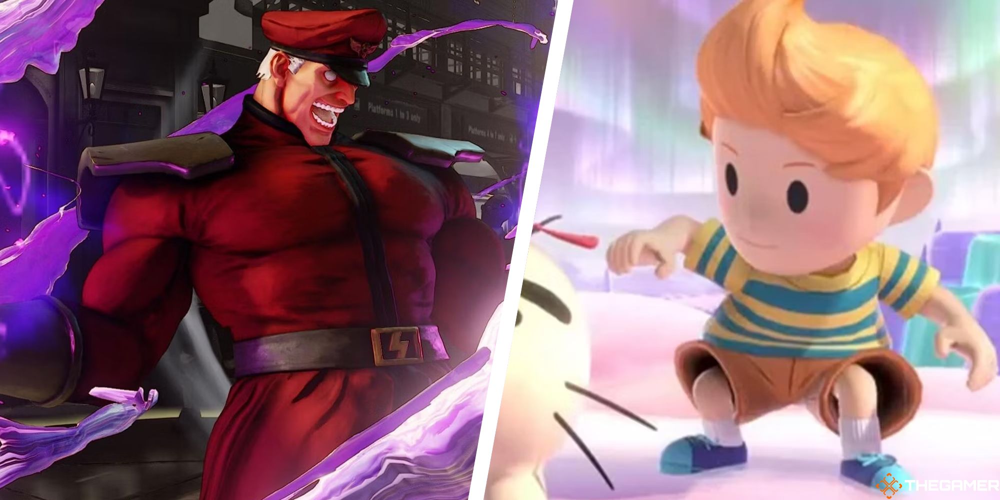 M Bison and Claus from Smash Bros