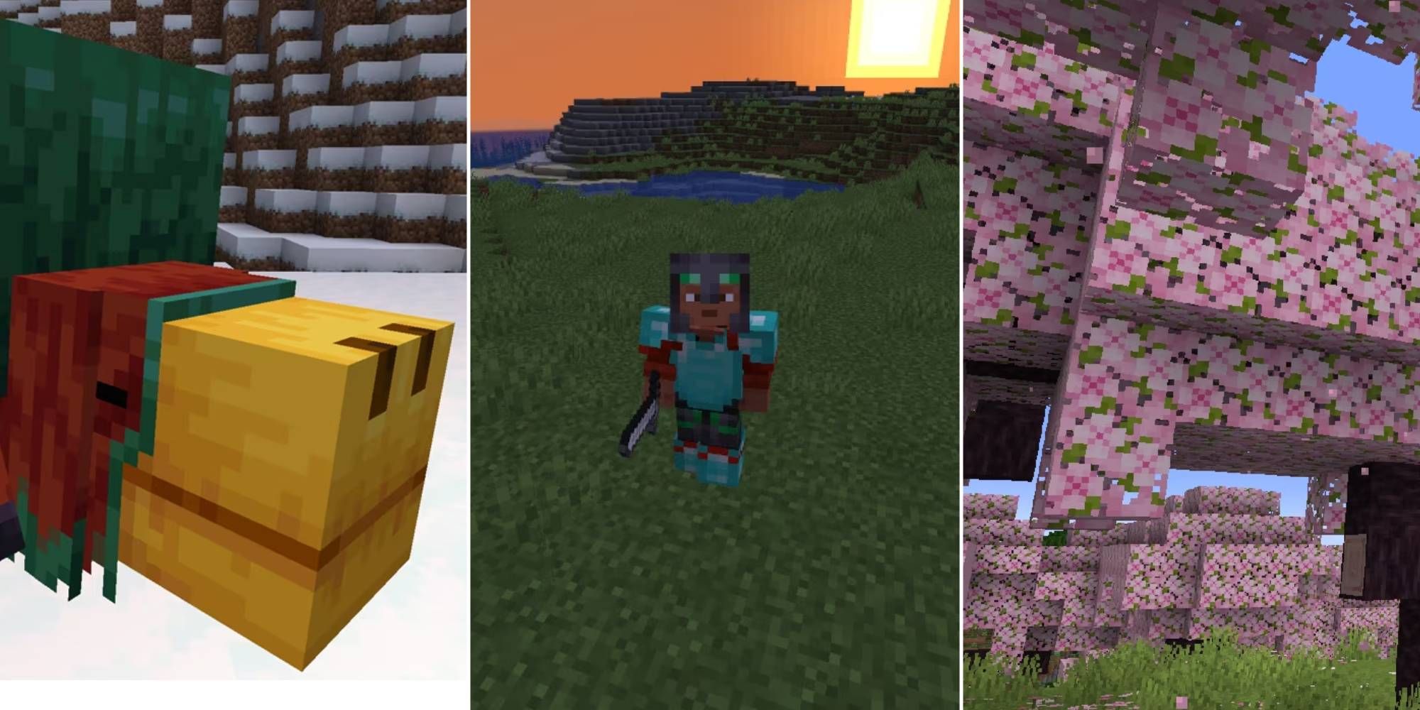 Minecraft 1.20 update patch notes: Camels, Sniffers, Cherry Groves,  Archaeology Sites, and more