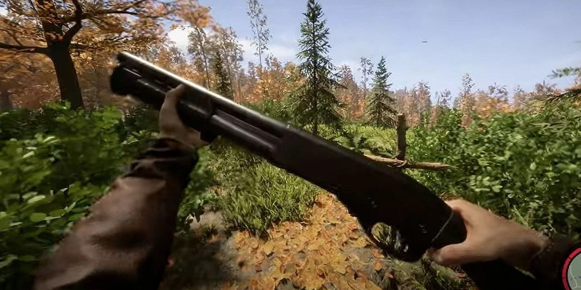 Sons Of The Forest: Inspecting The Shotgun In The Forest